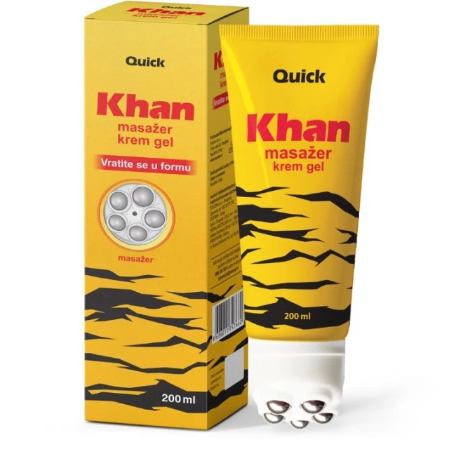 KHAN TIGROV KREM GEL SA MASAŽEROM 200ML