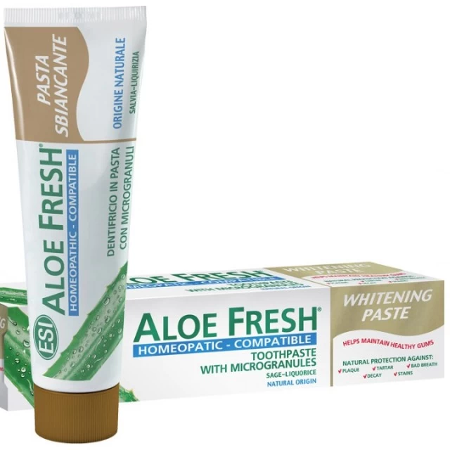 ALOE FRESH HOMEOPATHIC WHITENING PASTA ZA ZUBE 100ML