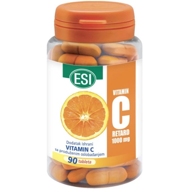 VITAMIN C RETARD TABLETE 1000MG A90