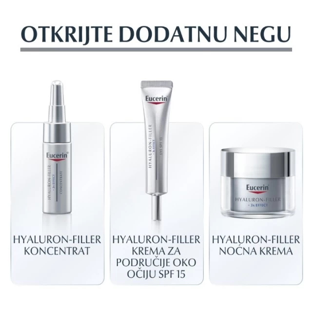 EUCERIN HYALURON FILLER DNEVNA KREMA ZA SUVU KOŽU SPF15 50ML