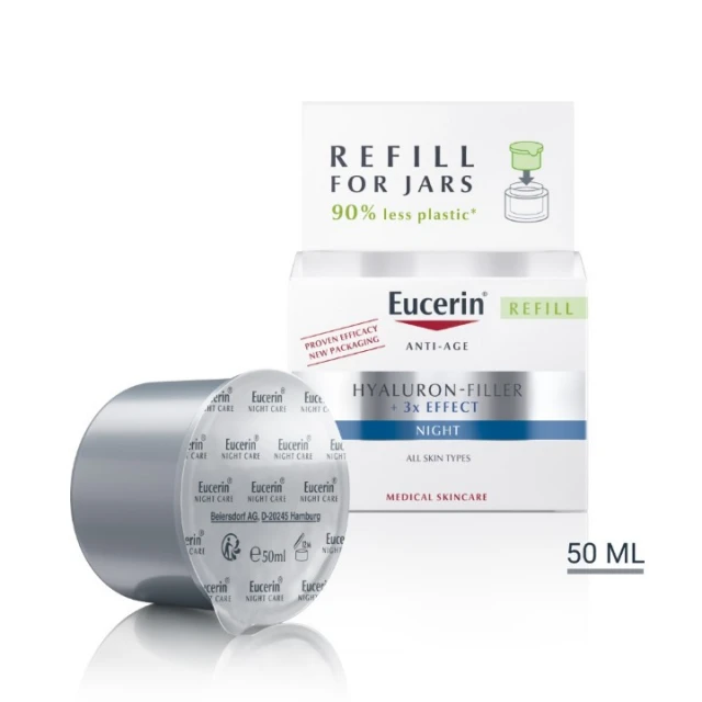 EUCERIN HYALURON FILLER NOĆNA KREMA 50ML REFILL 98390