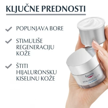 EUCERIN HYALURON FILLER NOĆNA KREMA 50ML REFILL 98390