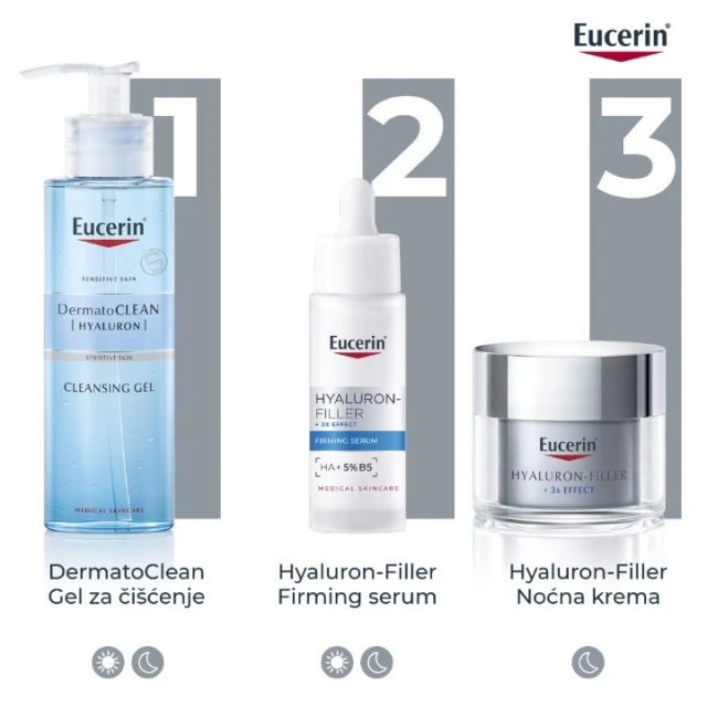 EUCERIN HYALURON FILLER NOĆNA KREMA 50ML REFILL 98390