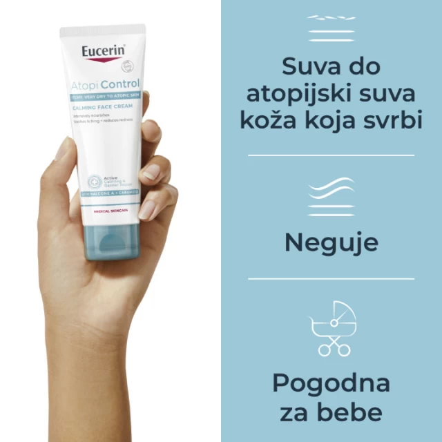 EUCERIN ATOPICONTROL KREMA ZA NEGU LICA 50ML