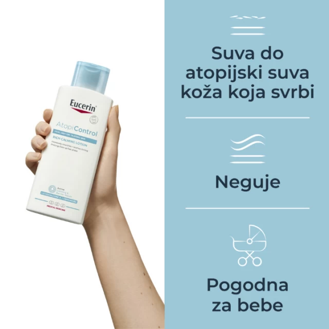 EUCERIN ATOPICONTROL LOSION ZA NEGU TELA 250ML