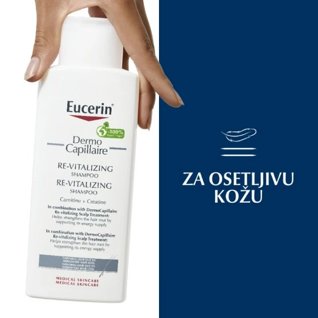 EUCERIN DERMOCAPILARE REVITALIZIRAJUĆI ŠAMPON 250ML