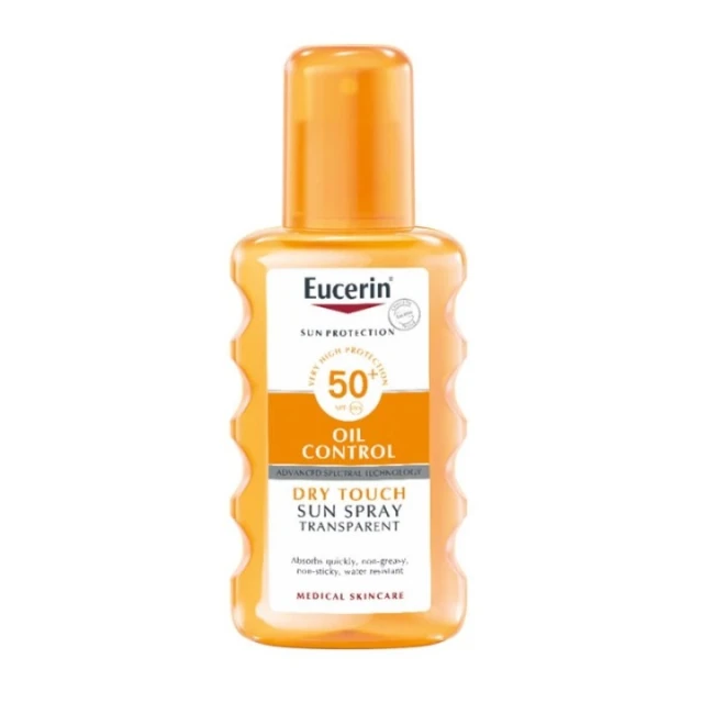EUCERIN SUN TRANSPARENTNI SPREJ ZA ZAŠTITU OD SUNCA SPF50 200ML