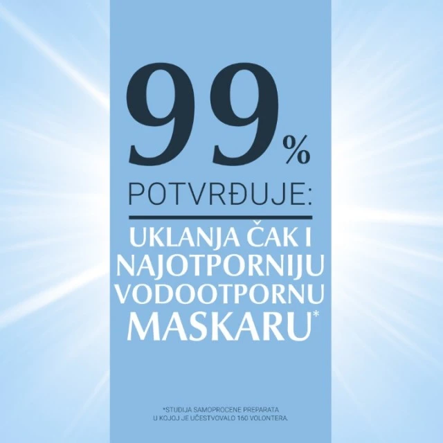 EUCERIN DERMATOCLEAN SREDSTVO ZA SKIDANJE VODOOTPORNE MASKARE I ŠMINKE 125ML