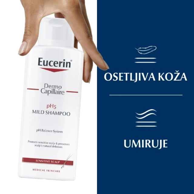 EUCERIN DERMOCAPILLAIRE PH5 BLAGI ŠAMPON 250ML