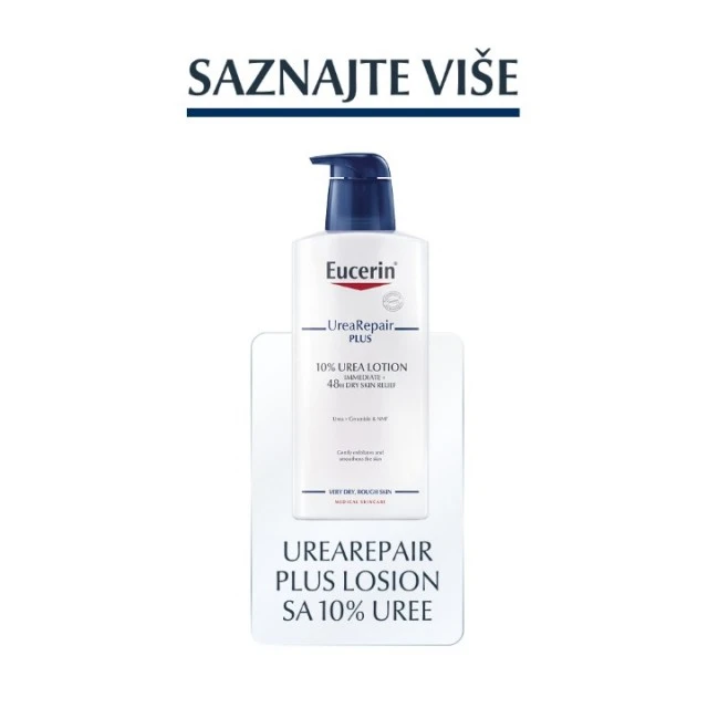 EUCERIN DERMOCAPILLAIRE ŠAMPON SA UREOM ZA SUVU KOŽU GLAVE I SUVU KOSU 250ML