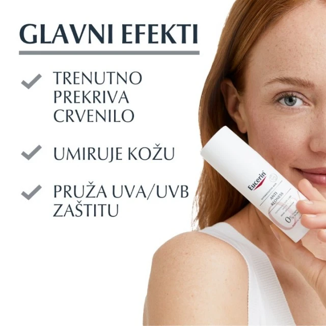 EUCERIN ANTI REDNESS DNEVNA KREMA PROTIV CRVENILA SA ZELENIM PIGMENTIMA 50ML
