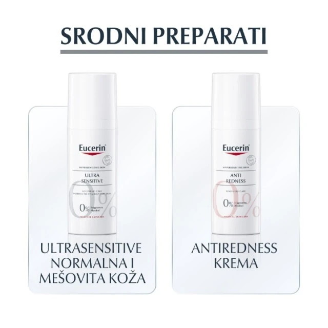 EUCERIN ULTRA SENSITIVE KREMA ZA SUVU KOŽU 50ML
