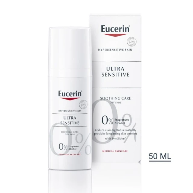 EUCERIN ULTRA SENSITIVE KREMA ZA SUVU KOŽU 50ML
