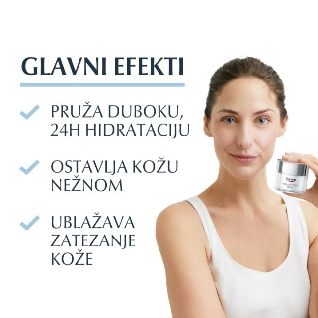 EUCERIN AQUAPORIN ACTIVE BOGATA HIDRATANTNA KREMA ZA LICE 50ML
