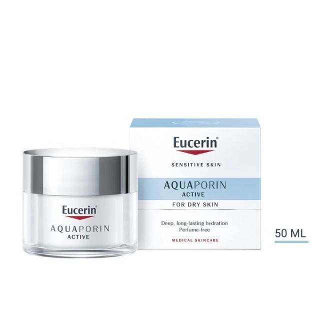 EUCERIN AQUAPORIN ACTIVE BOGATA HIDRATANTNA KREMA ZA LICE 50ML