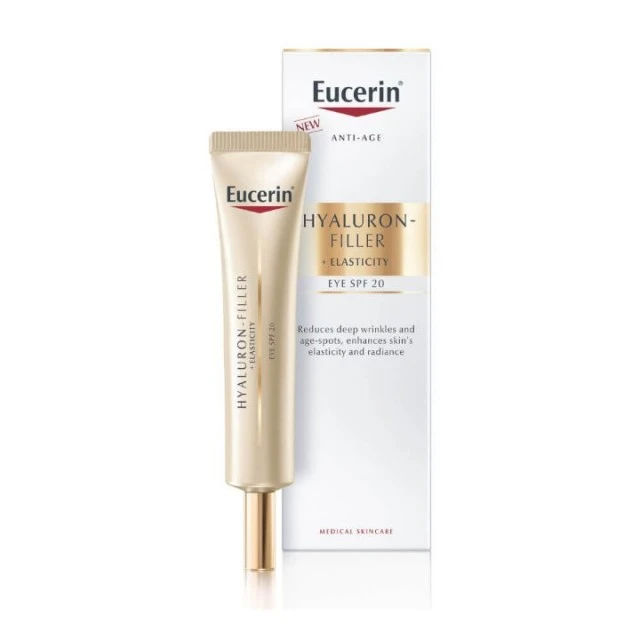 EUCERIN HYALURON FILLER + ELASTICITY KREMA ZA PODRUČJE OKO OČIJU SPF16 15ML