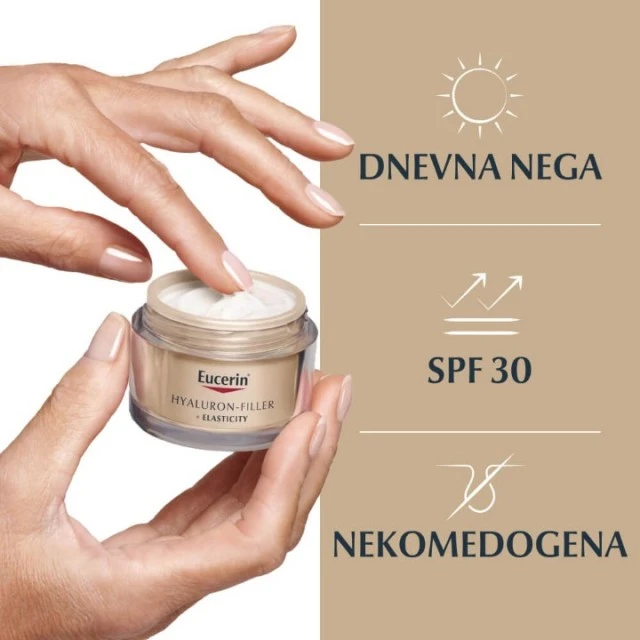 EUCERIN HYALURON FILLER + ELASTICITY  DNEVNA KREMA SPF30 50ML