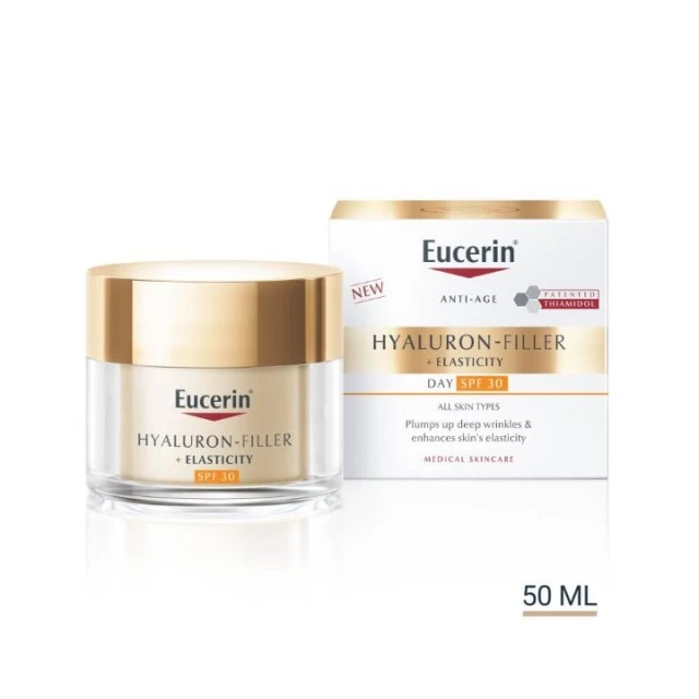 EUCERIN HYALURON FILLER + ELASTICITY  DNEVNA KREMA SPF30 50ML