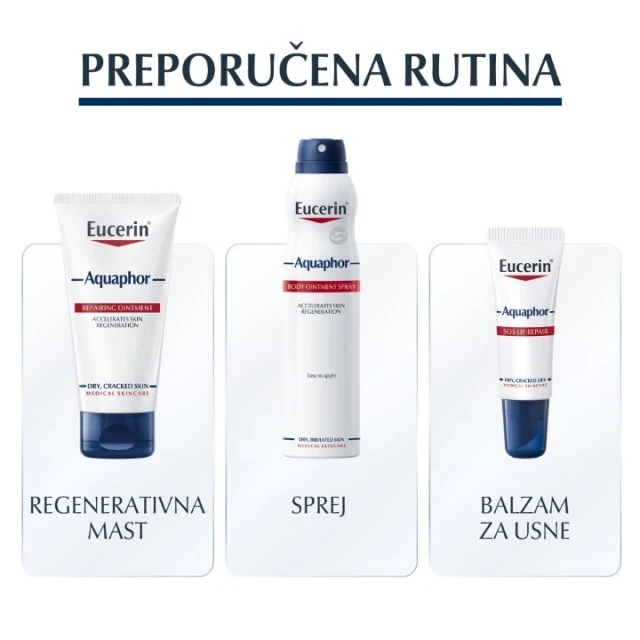 EUCERIN AQUAPHORE SOS LIP REPAIR BALZAM ZA USNE 10ML