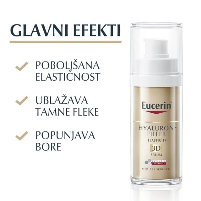 EUCERIN HYALURON FILLER + ELASTICITY 3D SERUM 30ML