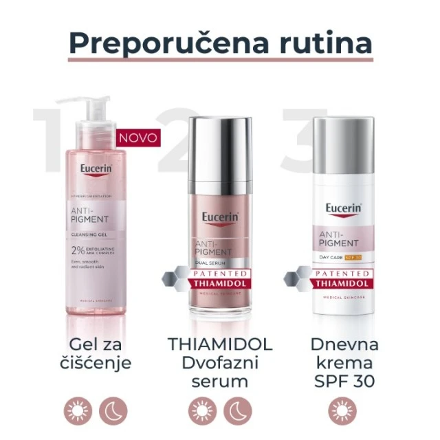 EUCERIN ANTI-PIGMENT TONIRANA KREMA DNEVNA SPF30 SVETLA 50ML