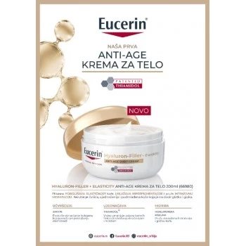 EUCERIN HYALURON FILLER + ELASTICITY  ANTI-AGE KREMA ZA TELO 200ML