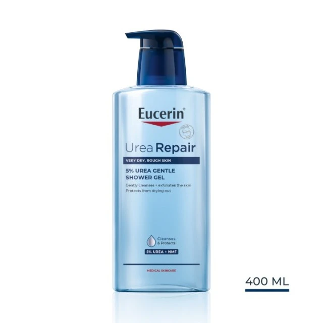 EUCERIN UREA REPAIR BLAGI GEL ZA TUŠIRANJE SA 5% UREE 400ML
