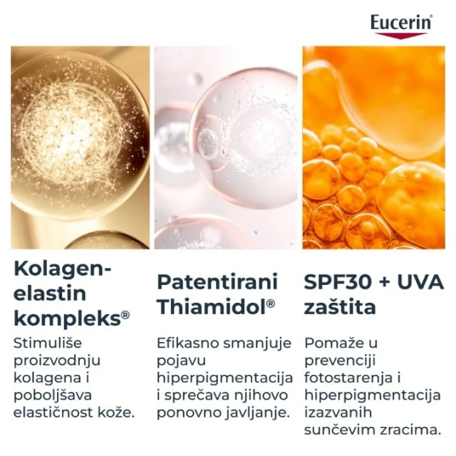 EUCERIN HYALURON FILLER + ELASTICITY  DNEVNA KREMA SPF30 ROSE 50ML REFILL 99545