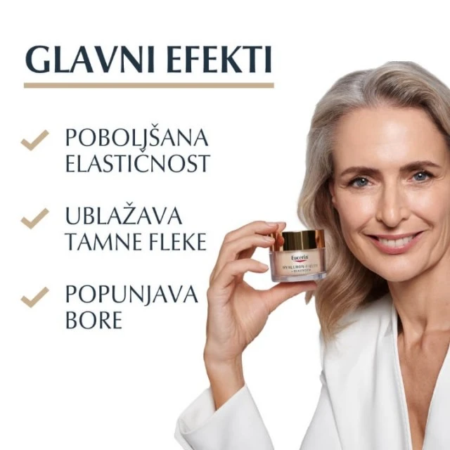 EUCERIN HYALURON FILLER + ELASTICITY  DNEVNA KREMA SPF15 50ML