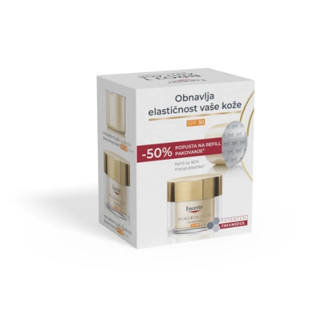 EUCERIN ELASTICITY  REFILL PAKET SPF 30 50 + 50ML