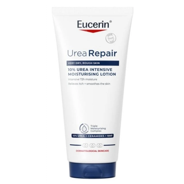 EUCERIN UREA REPAIR PLUS LOSION ZA TELO SA 10% UREE 200ML