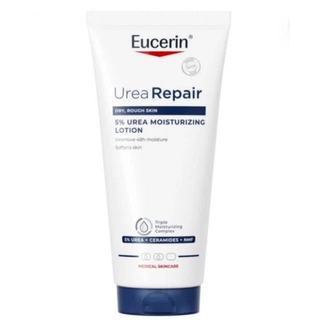 EUCERIN UREA REPAIR PLUS LOSION ZA TELO SA 5% UREE 200ML