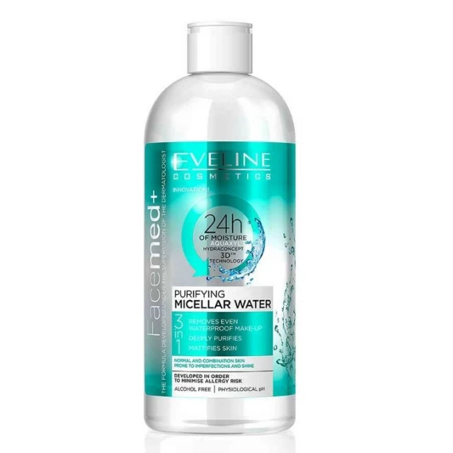 EVELINE FACEMED PROČIŠĆUJUĆA MICELARNA VODA 400ML