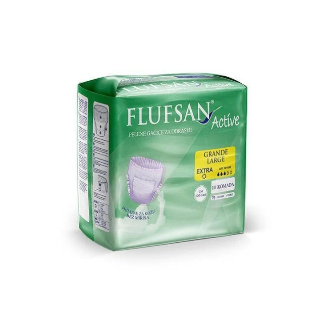 FLUFSAN PELENE GAĆICE VELIČINA L A14