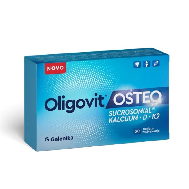 OLIGOVIT OSTEO TABLETE ZA ŽVAKANJE A 30