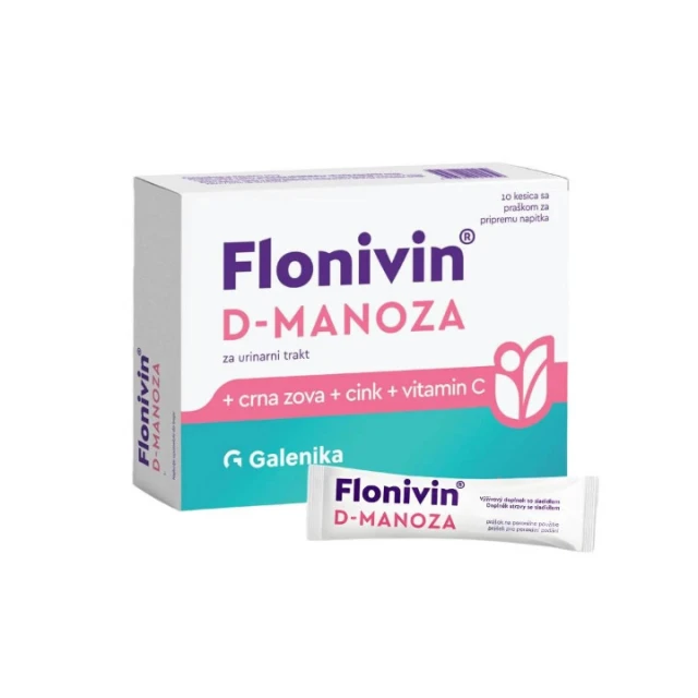 FLONIVIN D-MANOZA KESICE 20 x 5 G