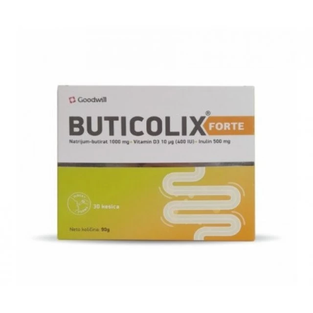 BUTICOLIX FORTE PRAŠAK 30 KESICA
