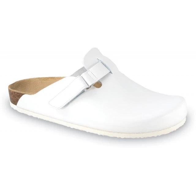 GRUBIN MUŠKE KLOMPE SAPPORO 2724080 BELA, BROJ 47