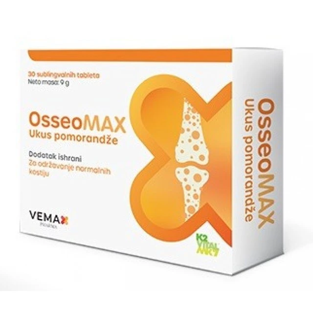 OSSEOMAX  SUBLINGVALNE TABLETE A30