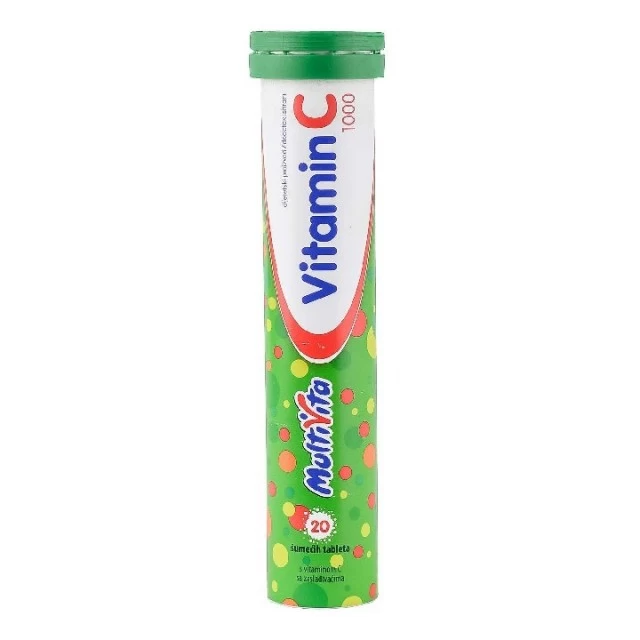 MULTIVITA VITAMIN C 1000MG 20EFF