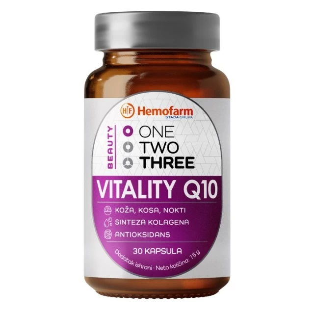 ONE TWO THREE VITALITY Q10 KAPSULE A30