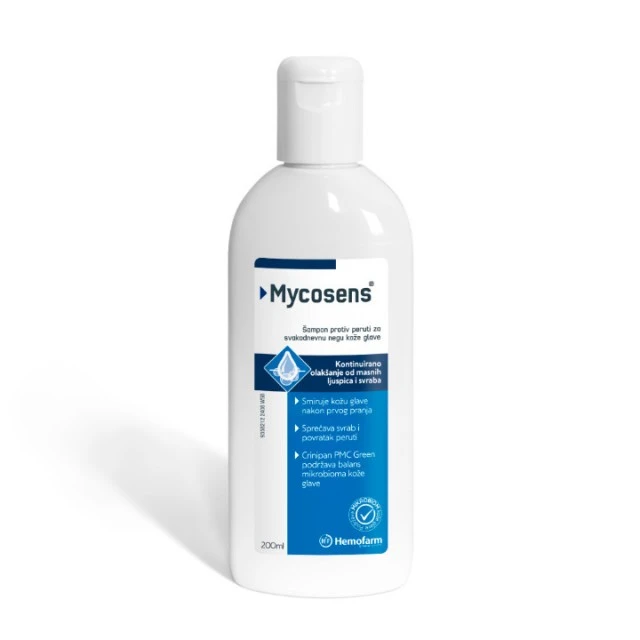 MYCOSENS ŠAMPON PROTIV PERUTI ZA SVAKODNEVNU UPOTREBU 200 ML
