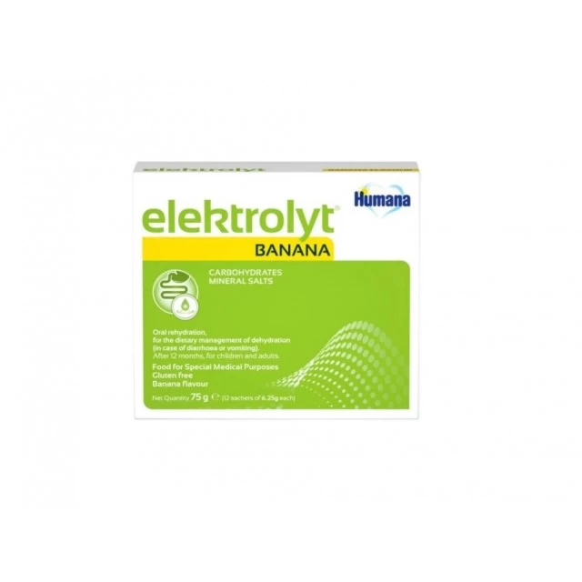 HUMANA ELEKTROLITI SA UKUSOM BANANE A12