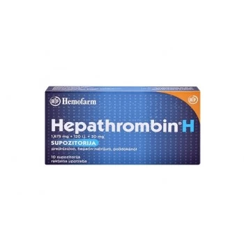 HEPATHROMBIN H SUPOZITORIJE A10