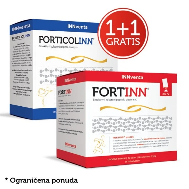 FORTINN PRAŠAK KESICE A30 + FORTICOLINN PRAŠAK KESICE 7,5G A14
