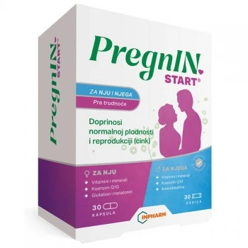 PREGNIN START 30 KAPSULA + 30 KESICA