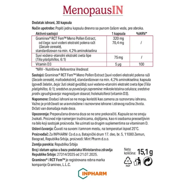 MENOPAUSIN KAPSULE A30
