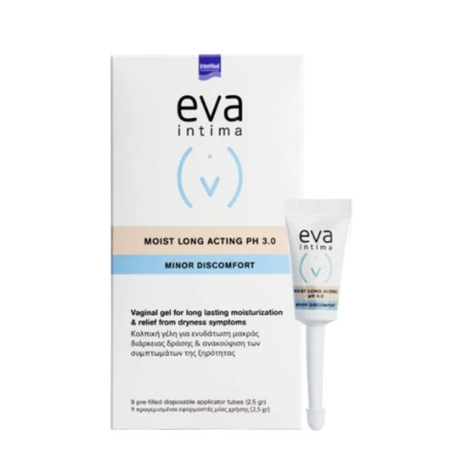 EVA INTIMA MOIST LONG ACTING GEL PH3,0 9X2,5G