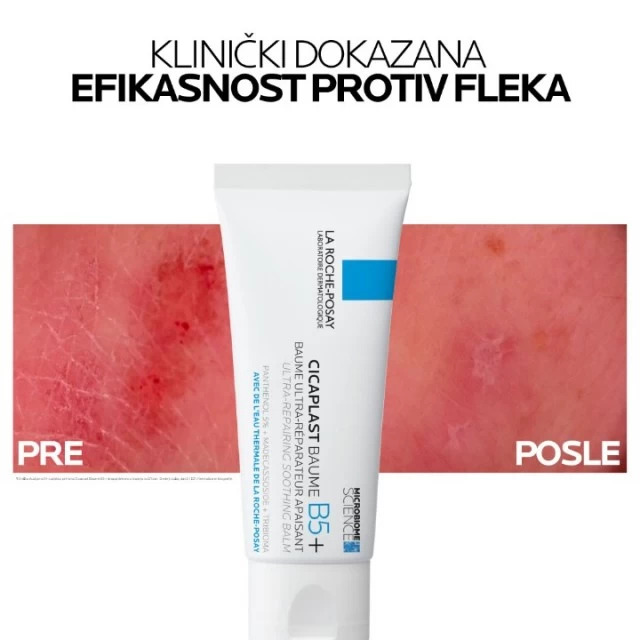 LA ROCHE-POSAY CICAPLAST BAUME B5 BALZAM ZA BEBE, DECU I ODRASLE KOJI OBNAVLJA I UMIRUJE NADRAŽENU KOŽU I TRENUTNO UMIRUJE OSEĆAJ PECKANJA 40ML