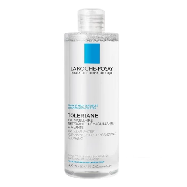 LA ROCHE-POSAY TOLERIANE MICELARNA VODA ZA ČIŠĆENJE KOŽE I UKLANJANJE ŠMINKE, OSETLJIVA KOŽA 400ML